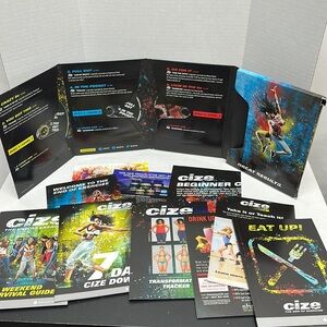 Cize -The End of Exercize by Beachbody. All 13 discs and flyers included